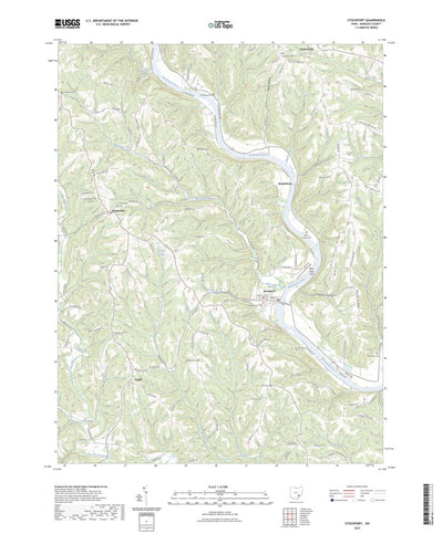 United States Geological Survey Stockport, OH (2023, 24000-Scale) digital map