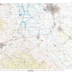 United States Geological Survey Stockton, CA (1989, 100000-Scale) digital map
