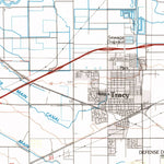 United States Geological Survey Stockton, CA (1989, 100000-Scale) digital map