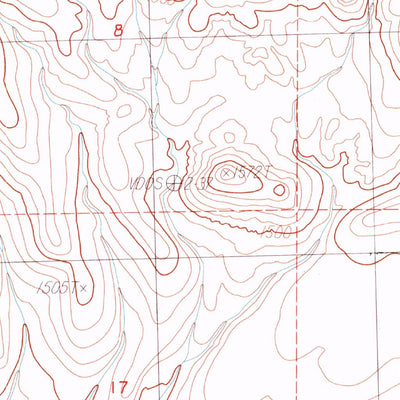 United States Geological Survey Stockton Flat Well, NV (1985, 24000-Scale) digital map