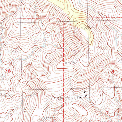 United States Geological Survey Stockton Flat Well, NV (1985, 24000-Scale) digital map