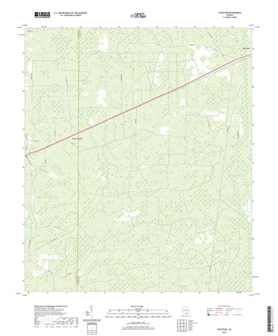 United States Geological Survey Stockton, GA (2020, 24000-Scale) digital map