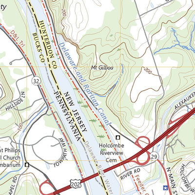 United States Geological Survey Stockton, NJ (2023, 24000-Scale) digital map