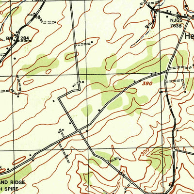 United States Geological Survey Stockton, NJ-PA (1943, 31680-Scale) digital map