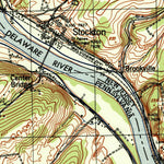 United States Geological Survey Stockton, NJ-PA (1943, 31680-Scale) digital map