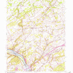 United States Geological Survey Stockton, NJ-PA (1954, 24000-Scale) digital map