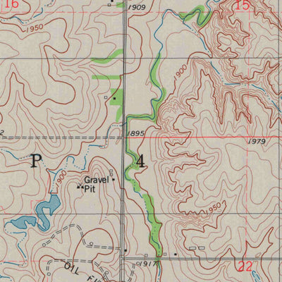 United States Geological Survey Stockton SE, KS (1978, 24000-Scale) digital map