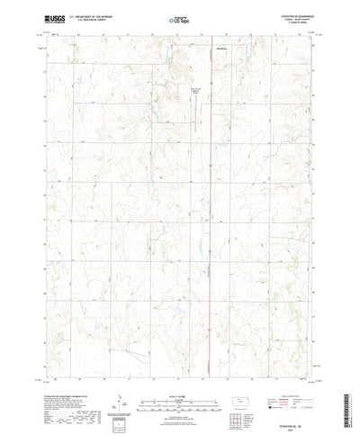 United States Geological Survey Stockton SE, KS (2022, 24000-Scale) digital map