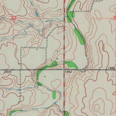 United States Geological Survey Stockton SW, KS (1969, 24000-Scale) digital map