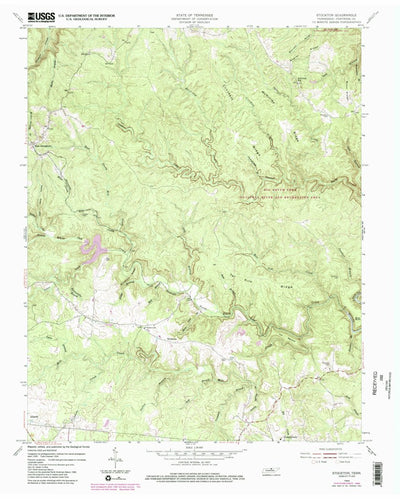 United States Geological Survey Stockton, TN (1954, 24000-Scale) digital map
