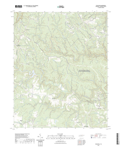 United States Geological Survey Stockton, TN (2022, 24000-Scale) digital map