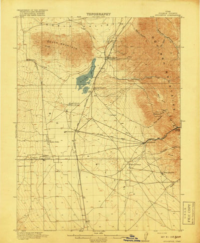 United States Geological Survey Stockton, UT (1918, 62500-Scale) digital map