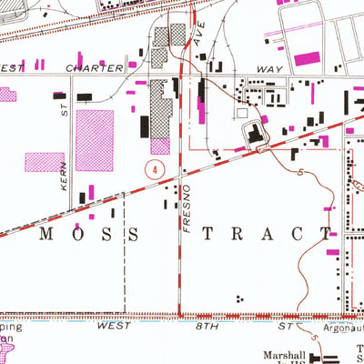 United States Geological Survey Stockton West, CA (1968, 24000-Scale) digital map