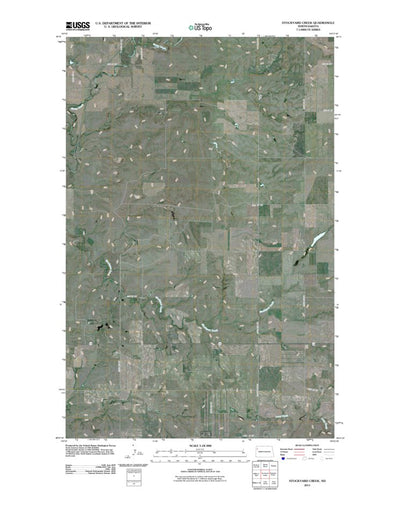United States Geological Survey Stockyard Creek, ND (2011, 24000-Scale) digital map