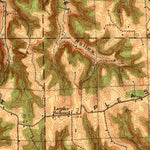 United States Geological Survey Stoddard, WI-MN-IA (1926, 62500-Scale) digital map