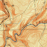 United States Geological Survey Stoddartsville, PA (1943, 62500-Scale) digital map