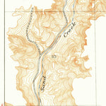 United States Geological Survey Stokes Mountain, CA (1921, 24000-Scale) digital map
