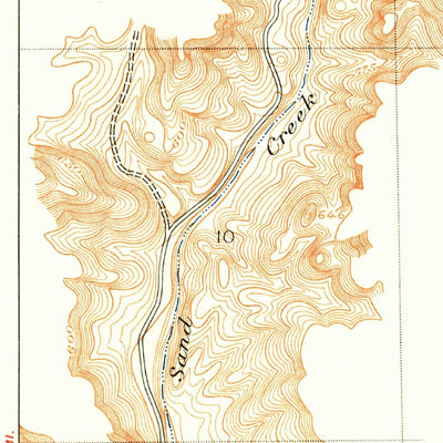 United States Geological Survey Stokes Mountain, CA (1921, 24000-Scale) digital map