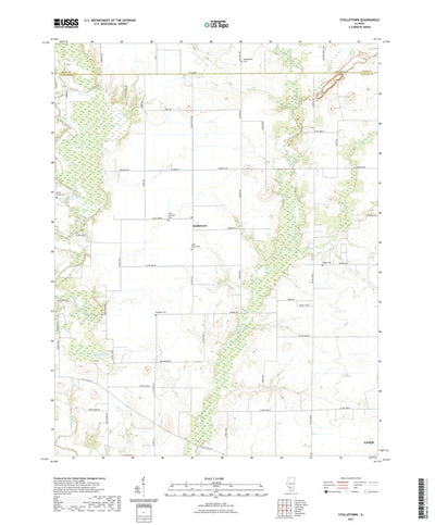 United States Geological Survey Stolletown, IL (2021, 24000-Scale) digital map