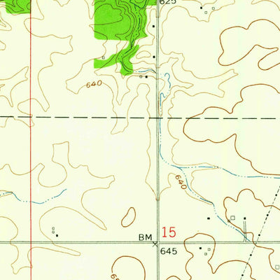 United States Geological Survey Stone Bluff, IN (1958, 24000-Scale) digital map