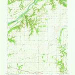 United States Geological Survey Stone Bluff, IN (1967, 24000-Scale) digital map