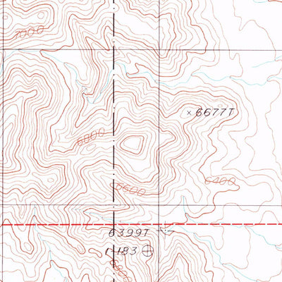 United States Geological Survey Stone Cabin Ranch, NV (1986, 24000-Scale) digital map