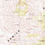 United States Geological Survey Stone Cabin Ranch SE, NV (1986, 24000-Scale) digital map
