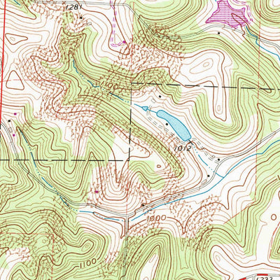United States Geological Survey Stone Creek, OH (1961, 24000-Scale) digital map