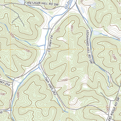 United States Geological Survey Stone Creek, OH (2023, 24000-Scale) digital map