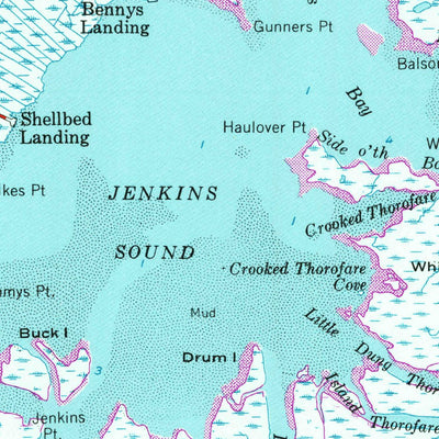 United States Geological Survey Stone Harbor, NJ (1955, 24000-Scale) digital map