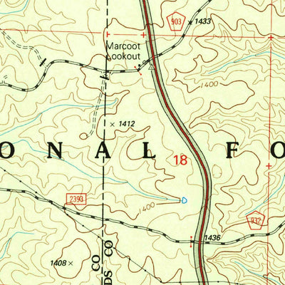 United States Geological Survey Stone Hill, MO (1999, 24000-Scale) digital map