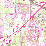 United States Geological Survey Stone Mountain, GA (1956, 24000-Scale) digital map