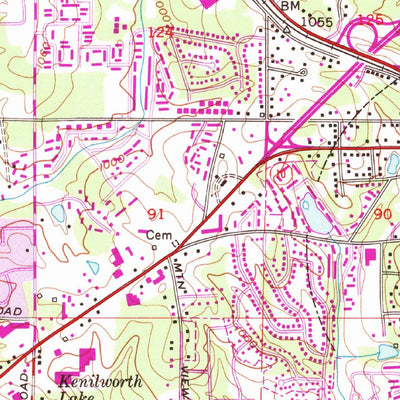 United States Geological Survey Stone Mountain, GA (1956, 24000-Scale) digital map