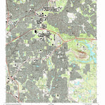 United States Geological Survey Stone Mountain, GA (1997, 24000-Scale) digital map