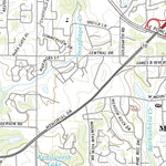 United States Geological Survey Stone Mountain, GA (2020, 24000-Scale) digital map