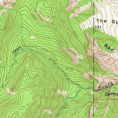United States Geological Survey Stone Mountain, WY (1967, 24000-Scale) digital map