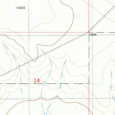 United States Geological Survey Stone Well, NM (1980, 24000-Scale) digital map
