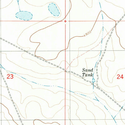 United States Geological Survey Stone Well, NM (1980, 24000-Scale) digital map