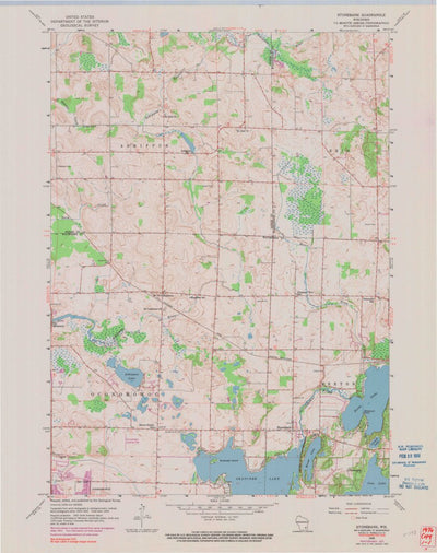 United States Geological Survey Stonebank, WI (1959, 24000-Scale) digital map