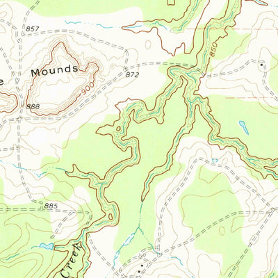 United States Geological Survey Stoneburg, TX (1961, 24000-Scale) digital map