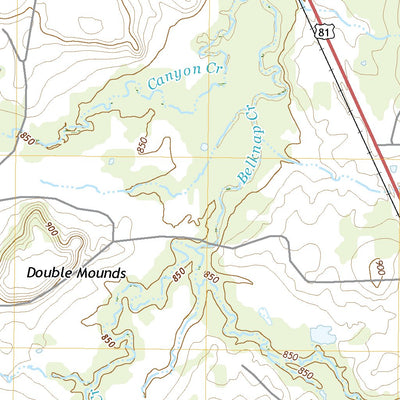 United States Geological Survey Stoneburg, TX (2022, 24000-Scale) digital map