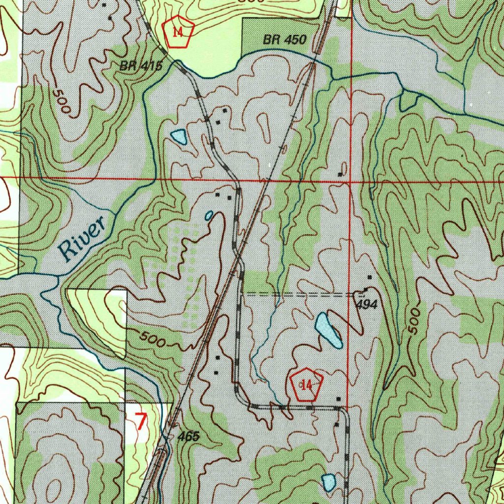 Stonefort, IL (1996, 24000-Scale) Map by United States Geological ...