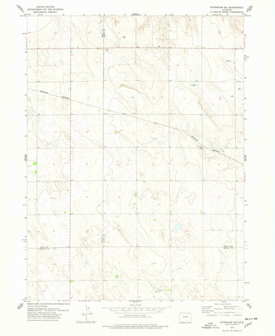 United States Geological Survey Stoneham SE, CO (1978, 24000-Scale) digital map