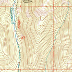 United States Geological Survey Stonehouse Mountain, MT (2001, 24000-Scale) digital map