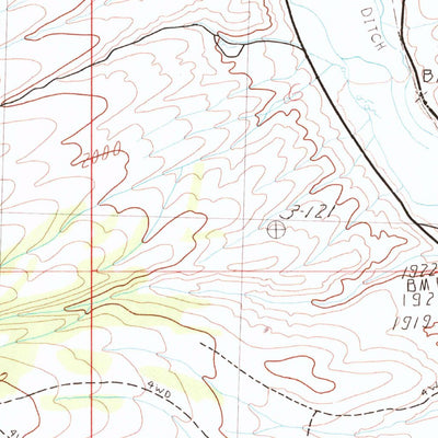 United States Geological Survey Stonehouse, NV (1982, 24000-Scale) digital map