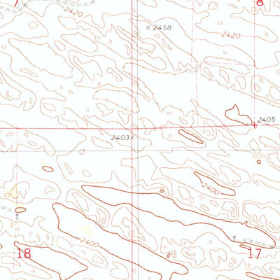 United States Geological Survey Stonehouse Ranch SW, NE (1981, 24000-Scale) digital map