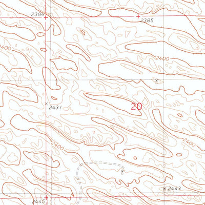 United States Geological Survey Stonehouse Ranch SW, NE (1981, 24000-Scale) digital map