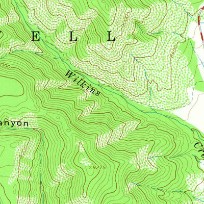 United States Geological Survey Stonewall, CO (1967, 24000-Scale) digital map