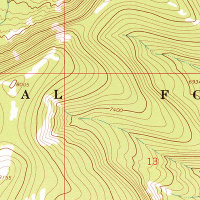 United States Geological Survey Stonewall Mountain, MT (1968, 24000-Scale) digital map