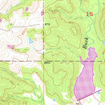 United States Geological Survey Stonewall, OK (1957, 24000-Scale) digital map
